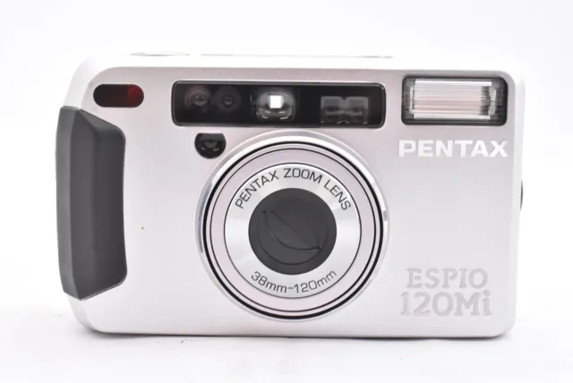 PENTAX ESPIO 120Mi Film Camera Point & Shoot Zoom Lens 38-120mm (t5477)