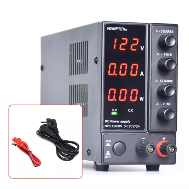 Alimentatore regolabile 360 W NPS1203 W DC alimentatore laboratorio trasformatore alimentazione 0-120 V