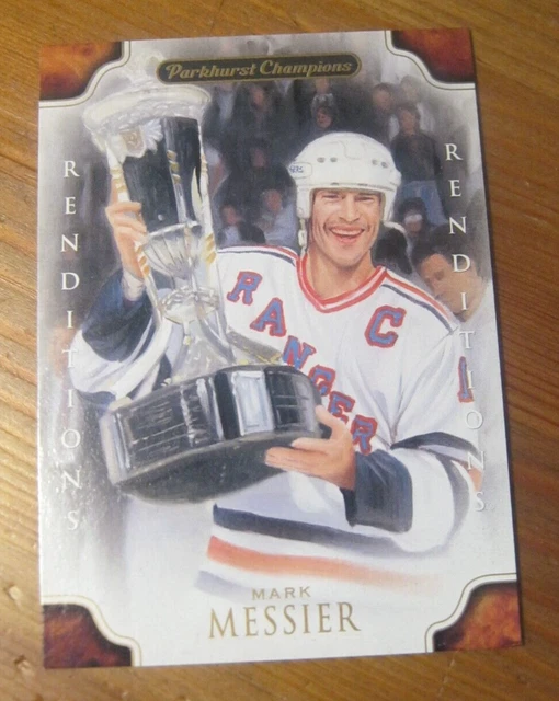 2011 Parkhurst Champions #137- Mark Messier - Rangers - Renditions SP        ZH3