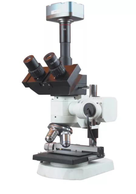 600x Trioculaire Metallurgic Réfléchi Lumière Microscope W XY Étape 10Mp Caméra