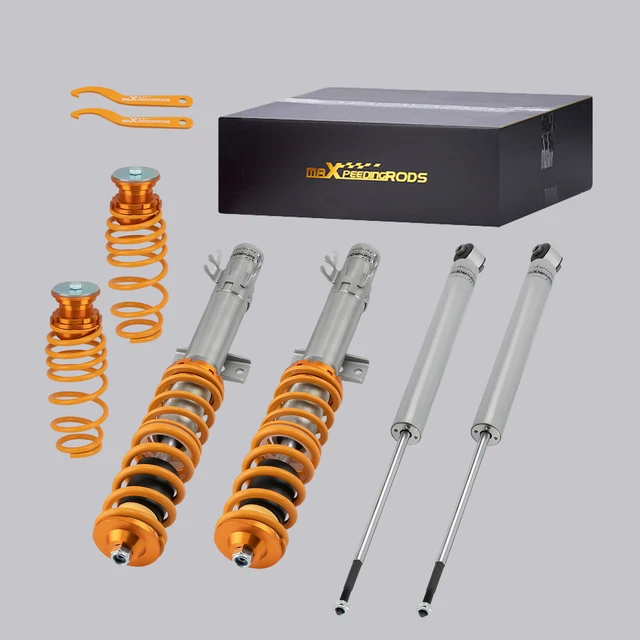 Kit Suspension Amortisseurs Combinés Filetés pour VW UP! Seat Mii Skoda Citigo