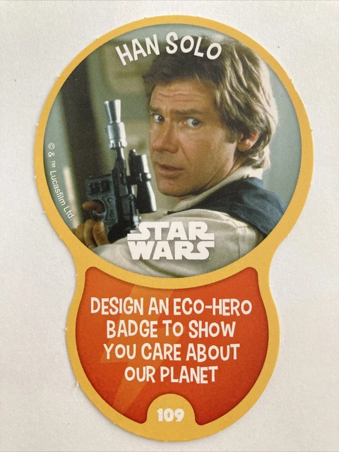 HAN SOLO CARD Rare! Sainsbury's Heroes Number 72 4.99 - PicClick UK