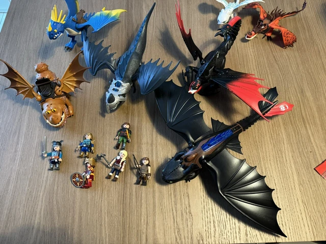 Figurine Dessin Animé Dragons N°4 - Environ 7 Cm De Long - Occasion, Collection