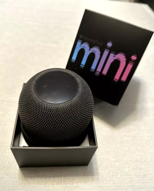 Apple HomePod Mini- Gris Sidéral Garantie LDLC 30/03/2024 Comme Neuf