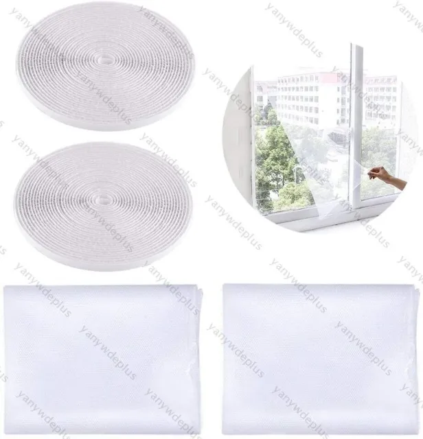 Fliegengitter Insektenschutz Mückenschutz für Fenster Dachfenster 150cm x 200cm