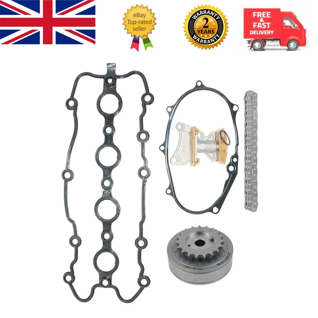 TIMING CHAIN TENSIONER Adjuster Kit For VW Golf Passat Audi A3 A4 2.0 ...