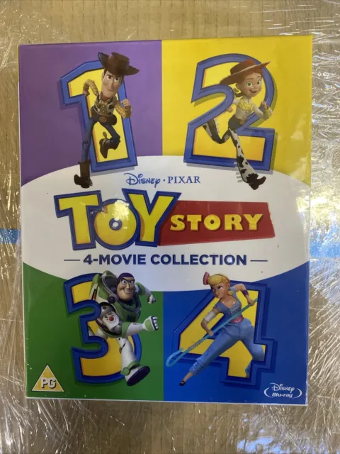 Toy Story - 1,2,3,4 Movie Collection NEW SEALED BLU RAY BOX SET