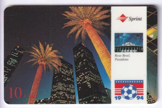 Amerique Telecarte / Phonecard .. Usa 10U Sprint Football Soccer Cup 1994 Neuve