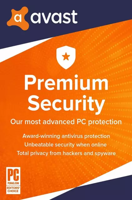 AVAST Premium 2024 Internet Security 10 Geräte 2 Jahre 2023 Antivirus DE avast!