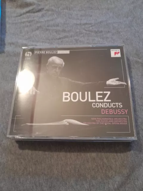 Pierre Boulez - Conducts Debussy. Box 5 Cd Sony