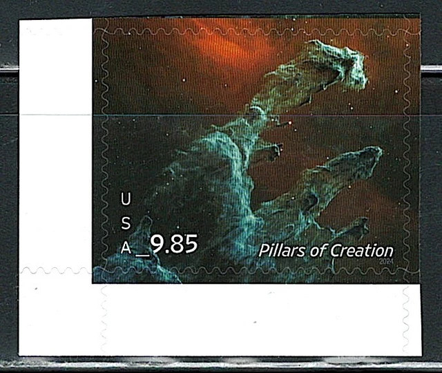 US Star Cluster Priority Express Mail Stamp – Scott #5955, Mint Never Hinged, 2025 Issue, $31.40