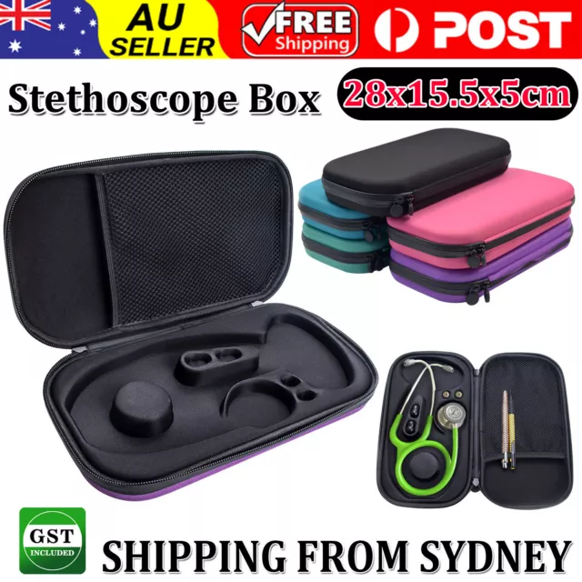 1PC Carry Travel Medical Organizer Stethoscope Hard Storage Box Case Bag
