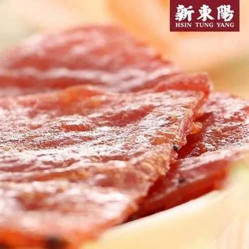 Hsin Tung Yang Pork Jerky Honey Sweet Flavor Snacks 100g x 2 新東陽蜜汁豬肉乾
