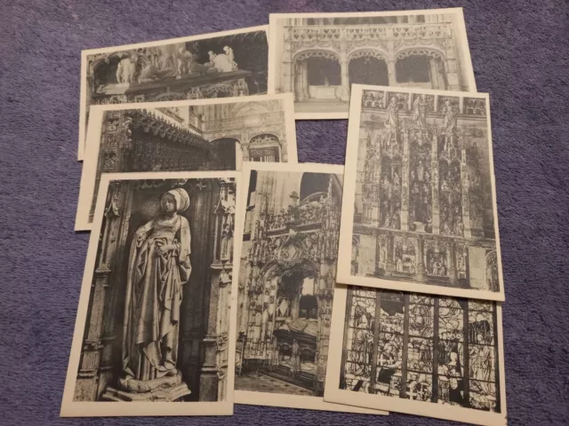 Lots Carte postales anciene( ÉGLISE DE BROU)  7 Pièces