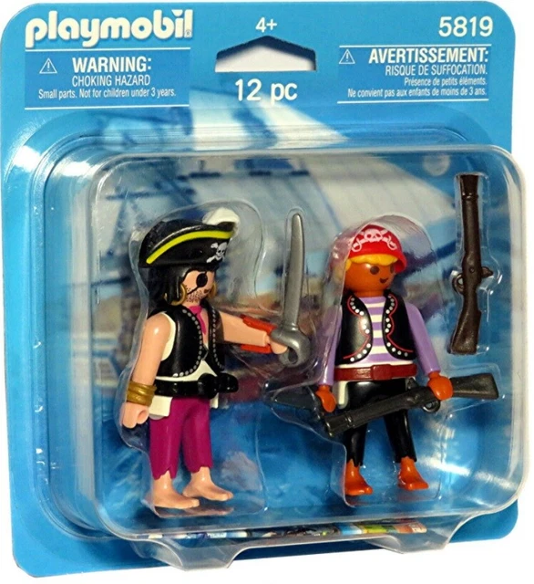 Set PLAYMOBIL Vintage Pirates 1997 – Capitaine, épée, Pistolet Et Accessoires