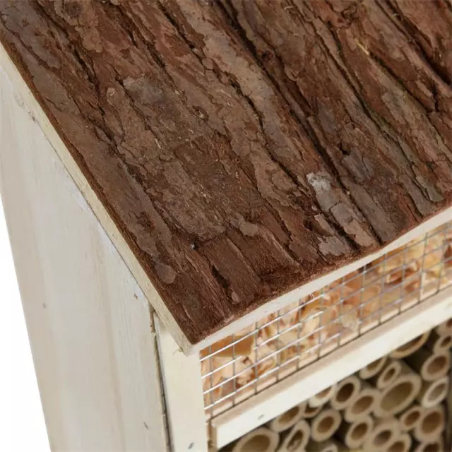 Insektenhotel Insektenhaus Nistkasten XXL Insekten Bienen Brutkasten Holz 2