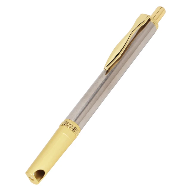 Double Opening Lancing Device Stainless Steel Home Blood Sampling Pen PLM