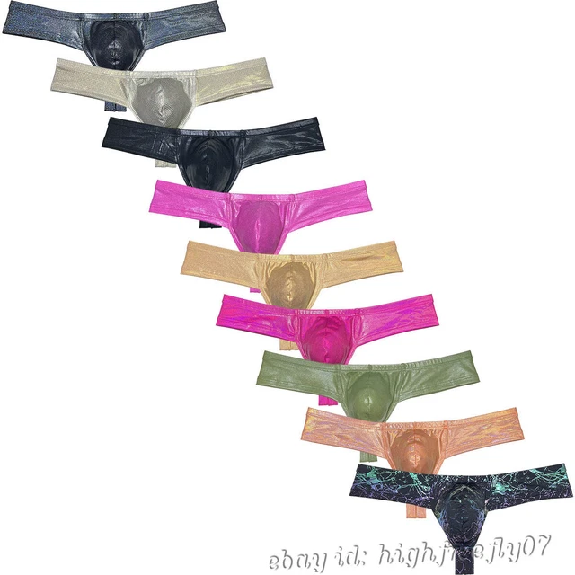MENS SHINING POSING Bikini Underwear Mini Cheek Boxer Briefs Hipster