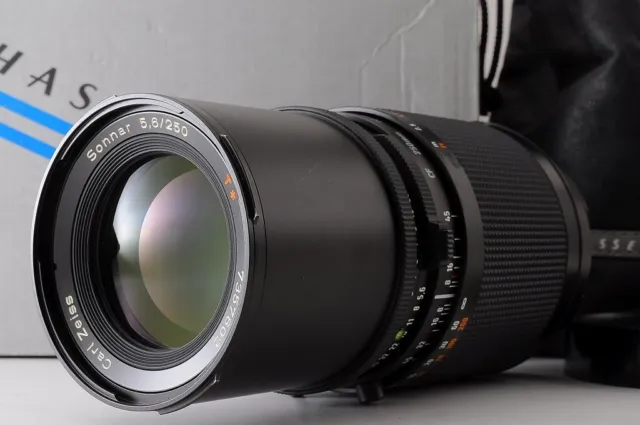 【NEAR MINT IN BOX】Hasselblad Carl Zeiss T* CF Sonnar 250mm F/5.6 Lens +Case JP
