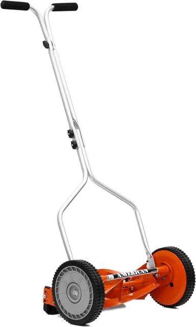 Company 1204-14 14-Inch 4-Blade Push Reel Lawn Mower, Red - FREE SHIPPING