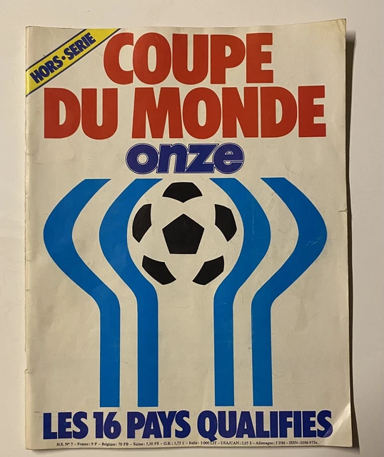 Magazine Onze Hors-série N°16 - 1982/83 : Finale Coupe De France, Pour Fans De Foot !