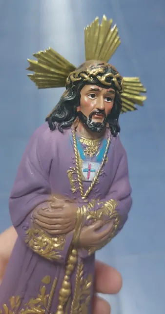 Figura religiosa resina Cristo de Medinaceli