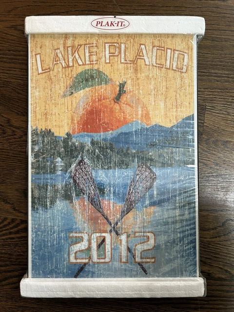 Syracuse lacrosse 2012 Lake Placid Plak-IT poster