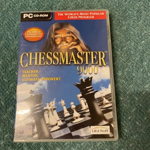 Chessmaster 9000 PC CD-ROM Computer Game - Two Discs - Windows 98/ME/XP