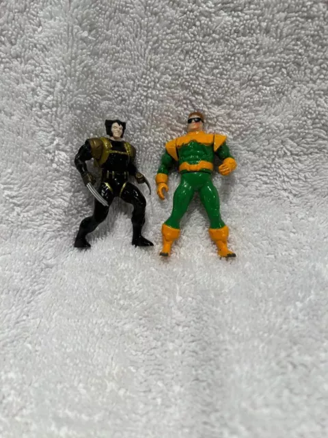 1994 Marvel Heavy Metal Heroes 90s action figure lot 2.5 inch 90s toys Toy Biz