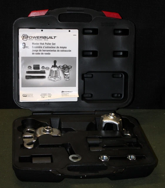 POWERBUILT TOOLS 648608 9pc. Master Hub Puller Set! 29.95 PicClick