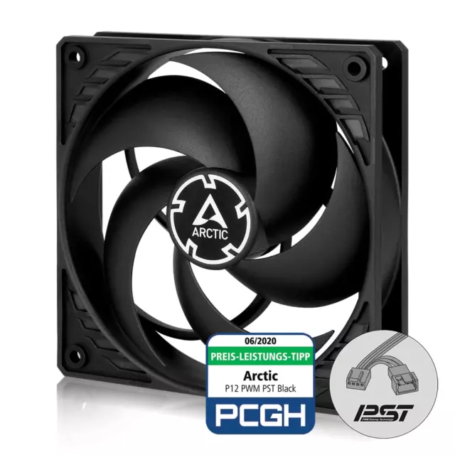 P12 PWM PST - 120 Mm Case Fan with PWM Sharing Technology (PST), Pressur