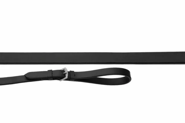 Windsor Equestrian Leather Draw Reins - Black or Havana