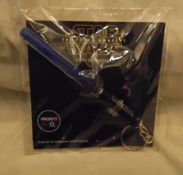 Star Wars Th Force Awakens LED Light-up Lightsaber Keyring