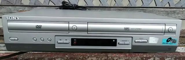 SONY SLV D910 Combiné Lecteur DVD Magnétoscope VHS sans télécommande semi HS