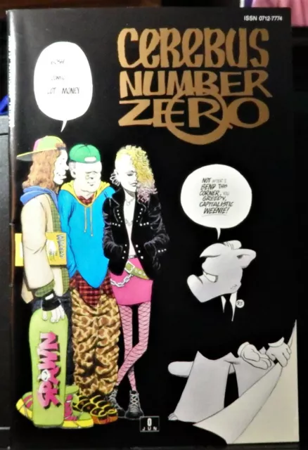 Cerebus Number Zero #0 Gold-Nm-Unread-1993-Aardvark Vanaheim Comics