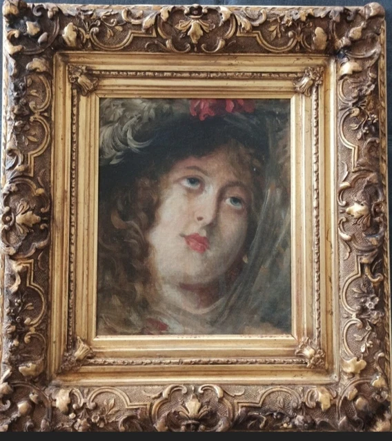 Scuola Europea Del XIX Sec - Ritratto di Donna