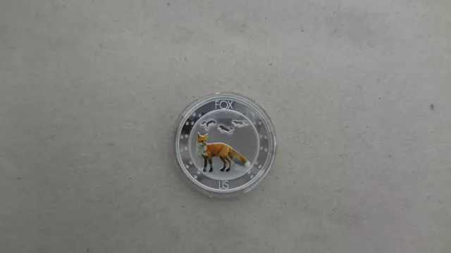 Niue 1 Dollar Silber Symbols of Nature  Fox 2016