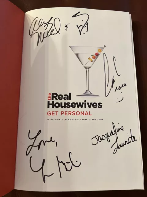 CAST SIGNED The Real Housewives Get Personal Book Teresa Giudice - Signed by 5