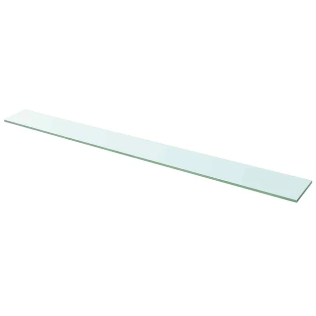 Pannello In Vetro Trasparente Per Scaffale VidaXL 35,4x11,8 - Modello 243841