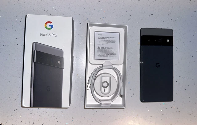 **Google Pixel 6 Pro - 128GB - Stormy Black (Unlocked)**