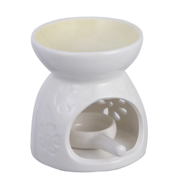 Lámparas de aceite esencial de cerámica quemador de aromaterapia soporte de velas fragancia