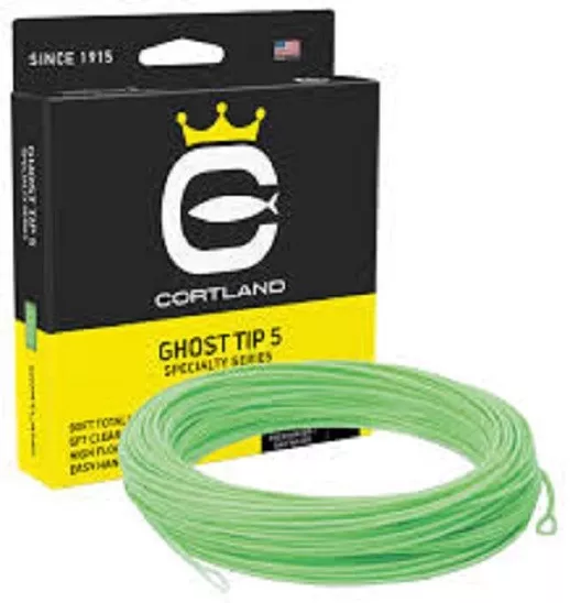 NEW Cortland Ghost Tip 5 Fly Line Trout Grayling Game Fishing 1st Sign For Post