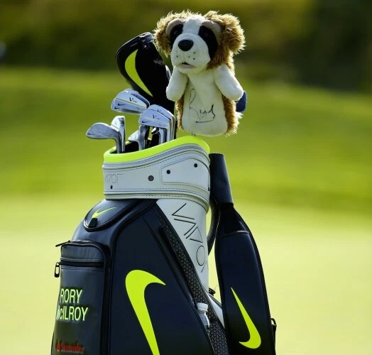 RARE NIKE RORY McIlroy Vapor RZN Tour Bag Black Silver and