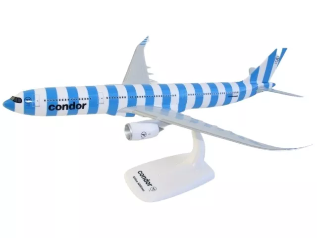 PPC Condor Airbus A300-900neo Sea Stripe Color Desk Top Model 1/200 AV Airplane