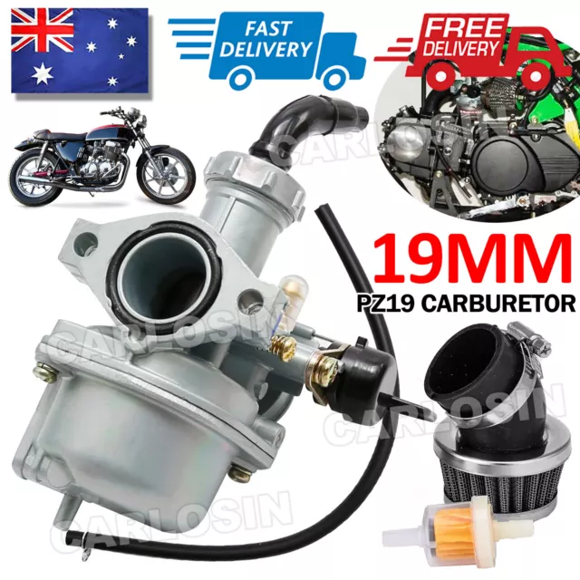 PZ 19mm Lever Choke Carburetor Carby 110cc 125cc 90cc ATV Quad Pit Dirt Bike Tij