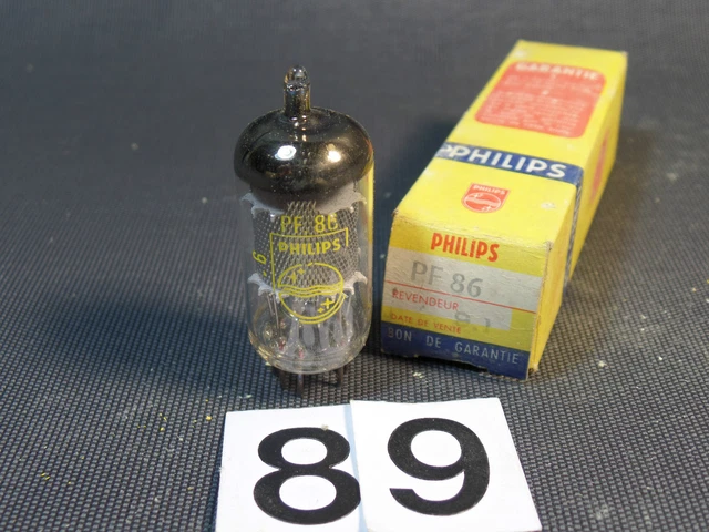 1 Tubes, lampe TSF EY88 RTC vintage tube ampli