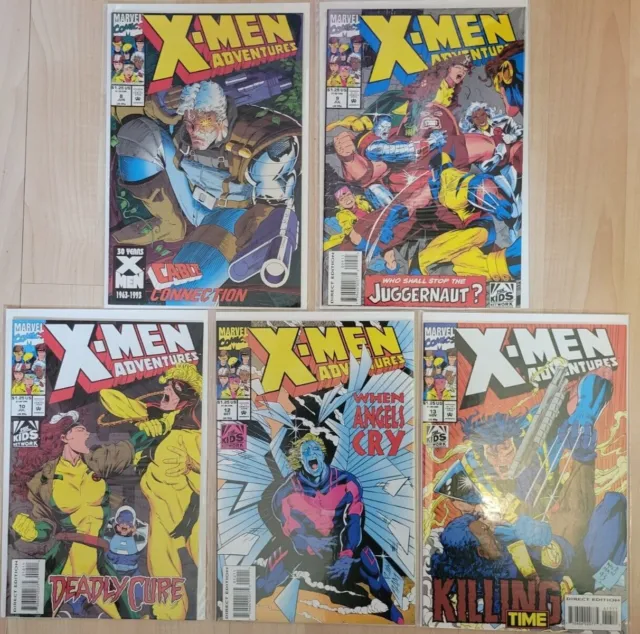 Marvel Comics: X-Men Adventures Lot of 6 # 8-10 & 12-14-VF/NM to NM+(9.0 to 9.6)