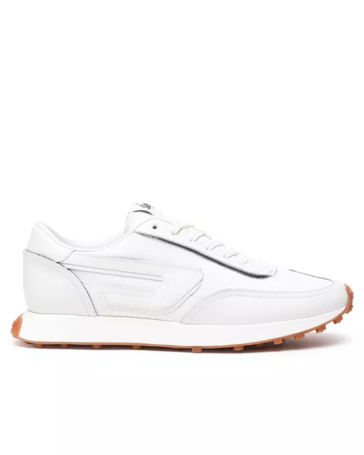Diesel - Mens Low Sneakers Shoes Trainers White - S-RACER LC