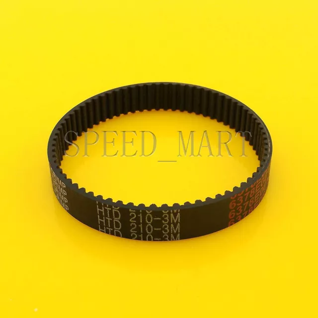 210-3M HTD 3mm Timing Belt 70 Tooth Cogged Rubber Geared 10mm Wide CNC Drives