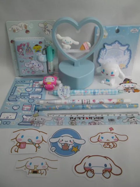 Brand New Super Cute SANRIO - CINNAMOROLL Night Light & Stationary Gift Set BLUE